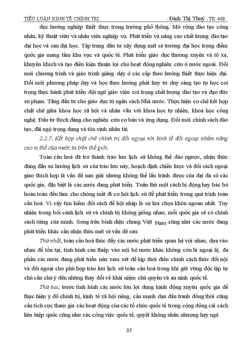 image for page Toàn cầu hoá và hội nhâp kinh tế quốc tế