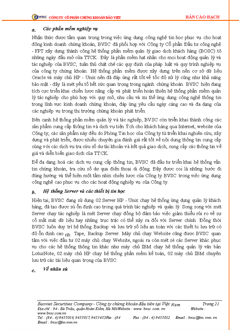 image for page Bản cáo bạch Công ty Cổ phần Chứng khoán Bảo Việt