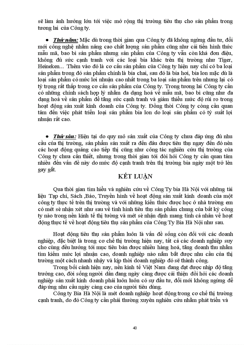 image for page Khái niệm , chức năng, nhiệm vụ và Giới thiệu chung về Công ty Bia Hà Nội