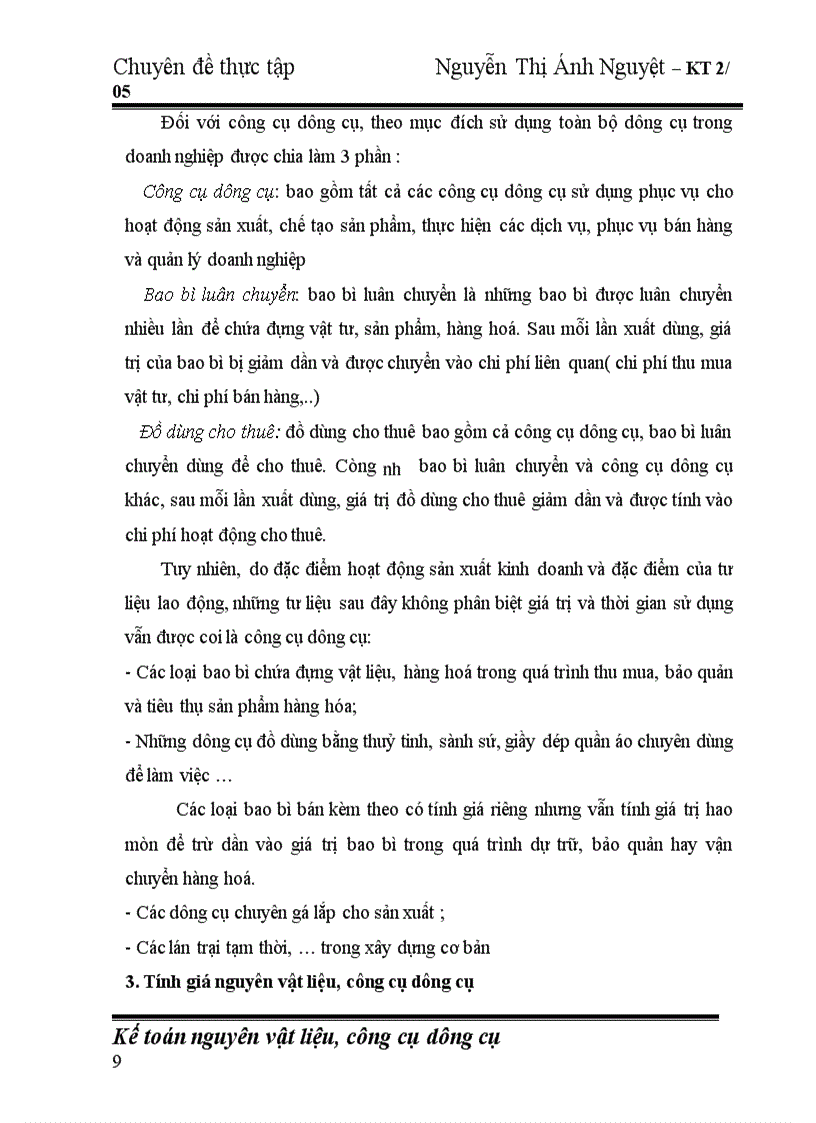 image for page Hoàn thiện công tác kế toán nguyên vật liệu, công cụ dụng cụ tại Công ty cổ phần nhiệt điện Phả Lại.