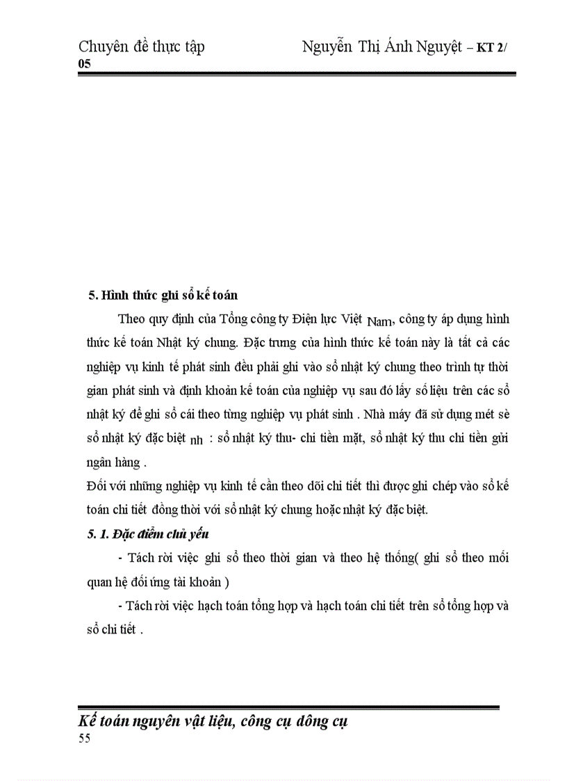 image for page Hoàn thiện công tác kế toán nguyên vật liệu, công cụ dụng cụ tại Công ty cổ phần nhiệt điện Phả Lại.