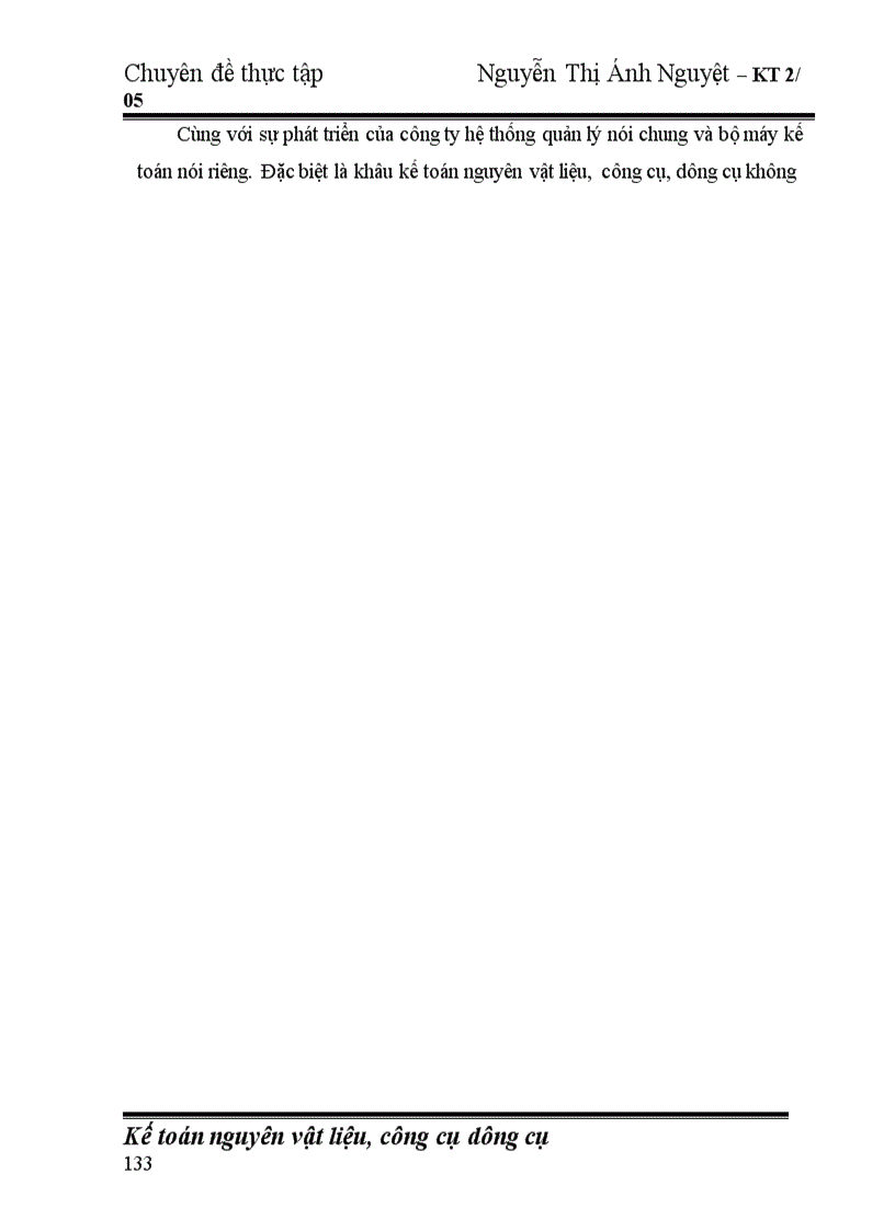 image for page Hoàn thiện công tác kế toán nguyên vật liệu, công cụ dụng cụ tại Công ty cổ phần nhiệt điện Phả Lại.