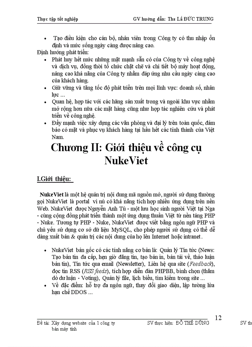 image for page Xây dựng website của một công ty bán máy vi tính