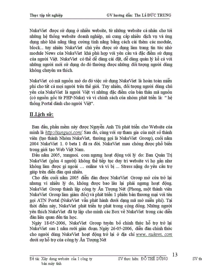 image for page Xây dựng website của một công ty bán máy vi tính