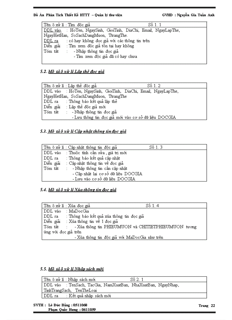 image for page Phân Tích Thiết Kế HTTT