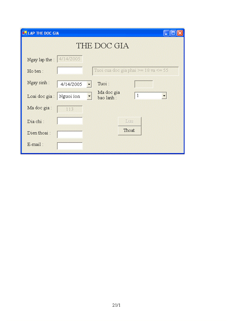 image for page Báo cáo đồ án xây dựng phần mềm hướng đối tượng: Phần mềm quản ký thư viện