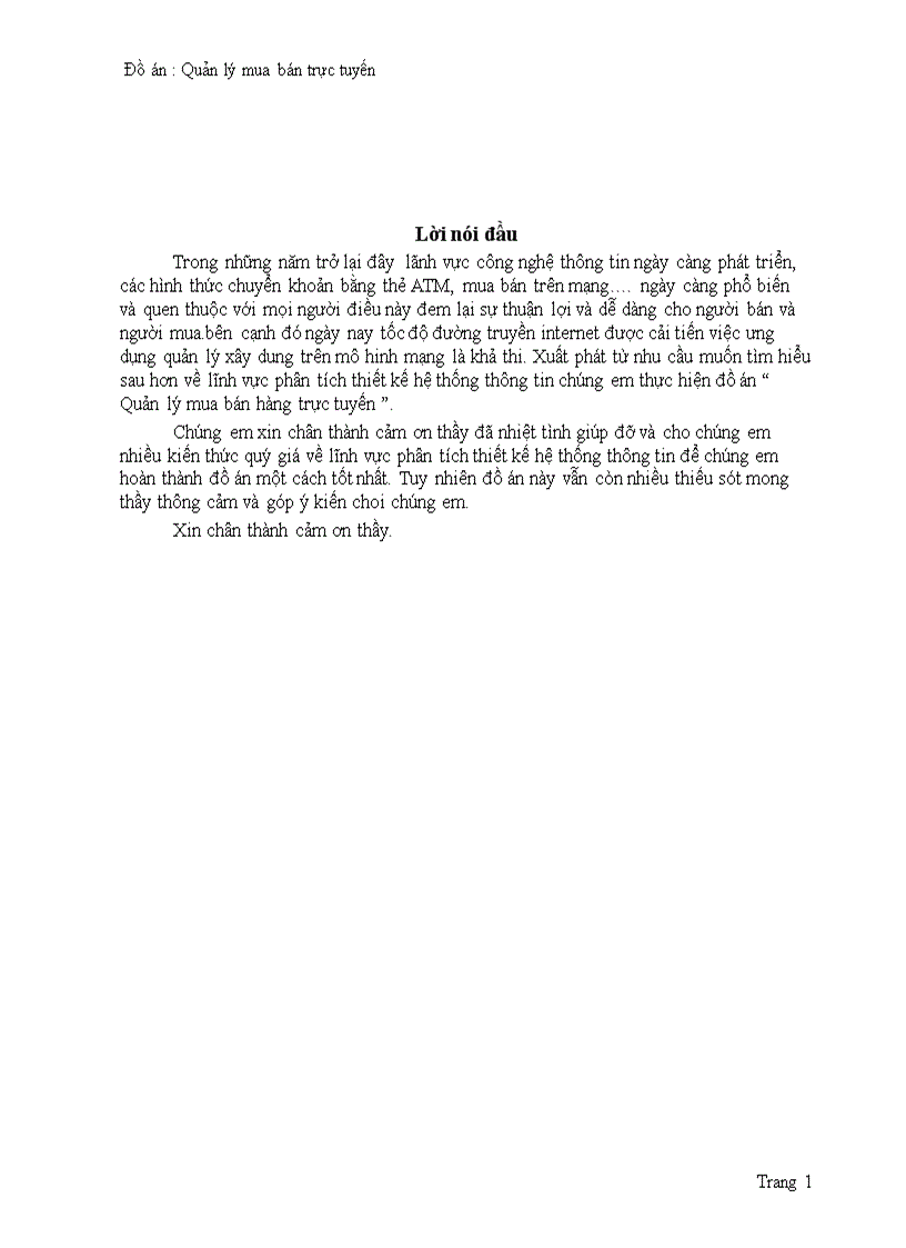 image for page Quản lý mua bán hàng trực tuyến