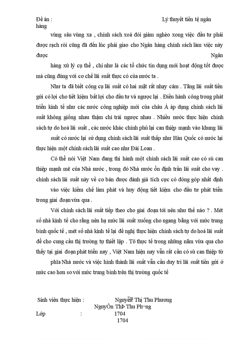 image for page Một số vấn đề cơ bản về chính sách lãi suất của Ngân hàng Nhà nước Việt Nam trong thời gian qua