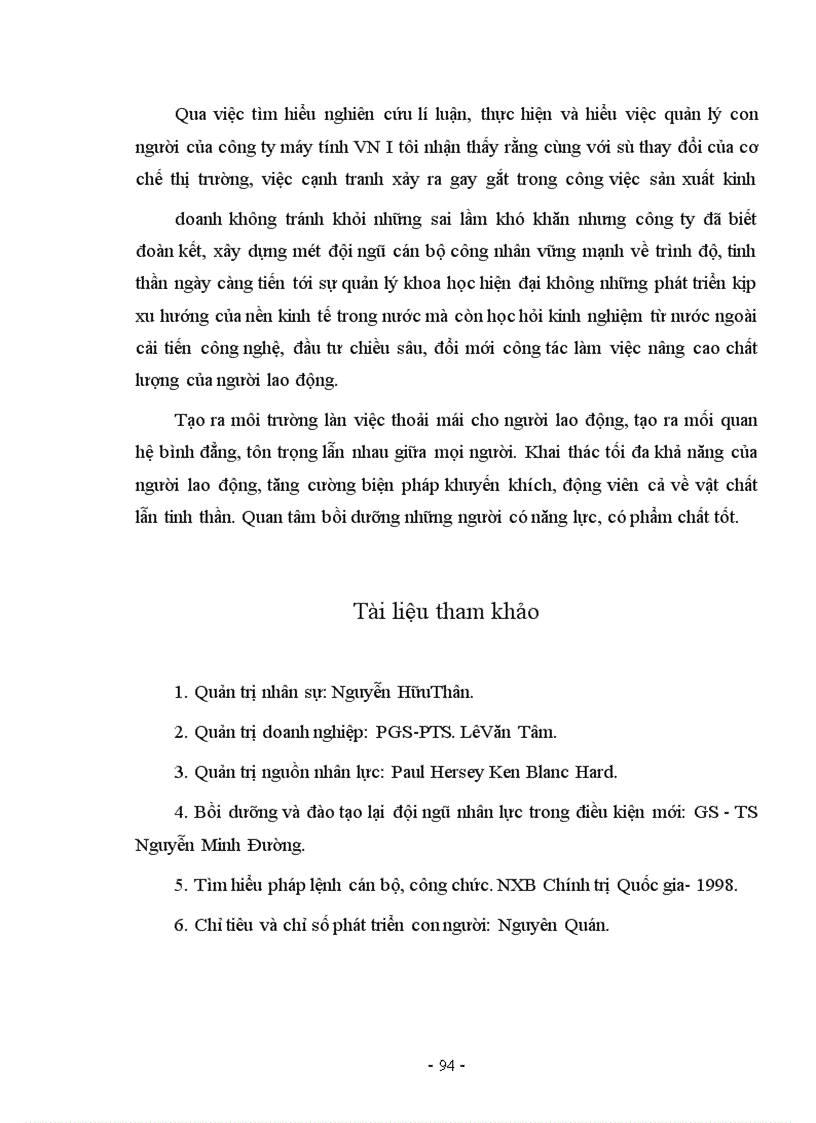 image for page Quản trị nhân sự tại Công ty Máy tính Việt Nam I thuộc Tổng công ty Đtện Tử và Tin Học Việt Nam