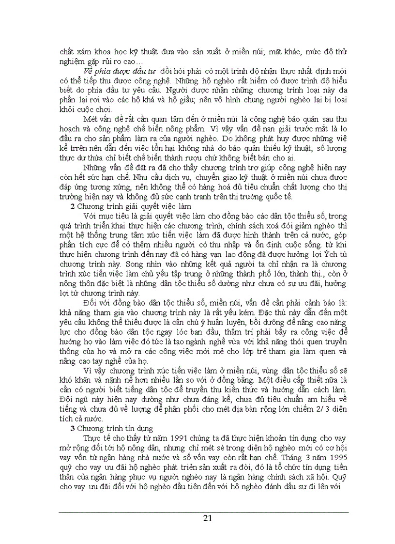 image for page Chính sách xoá đói giảm nghèo cho đồng bào các dân tộc thiểu số, thực trạng và giải pháp