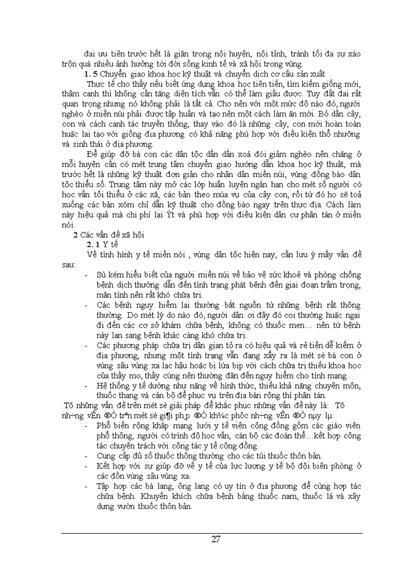 image for page Chính sách xoá đói giảm nghèo cho đồng bào các dân tộc thiểu số, thực trạng và giải pháp