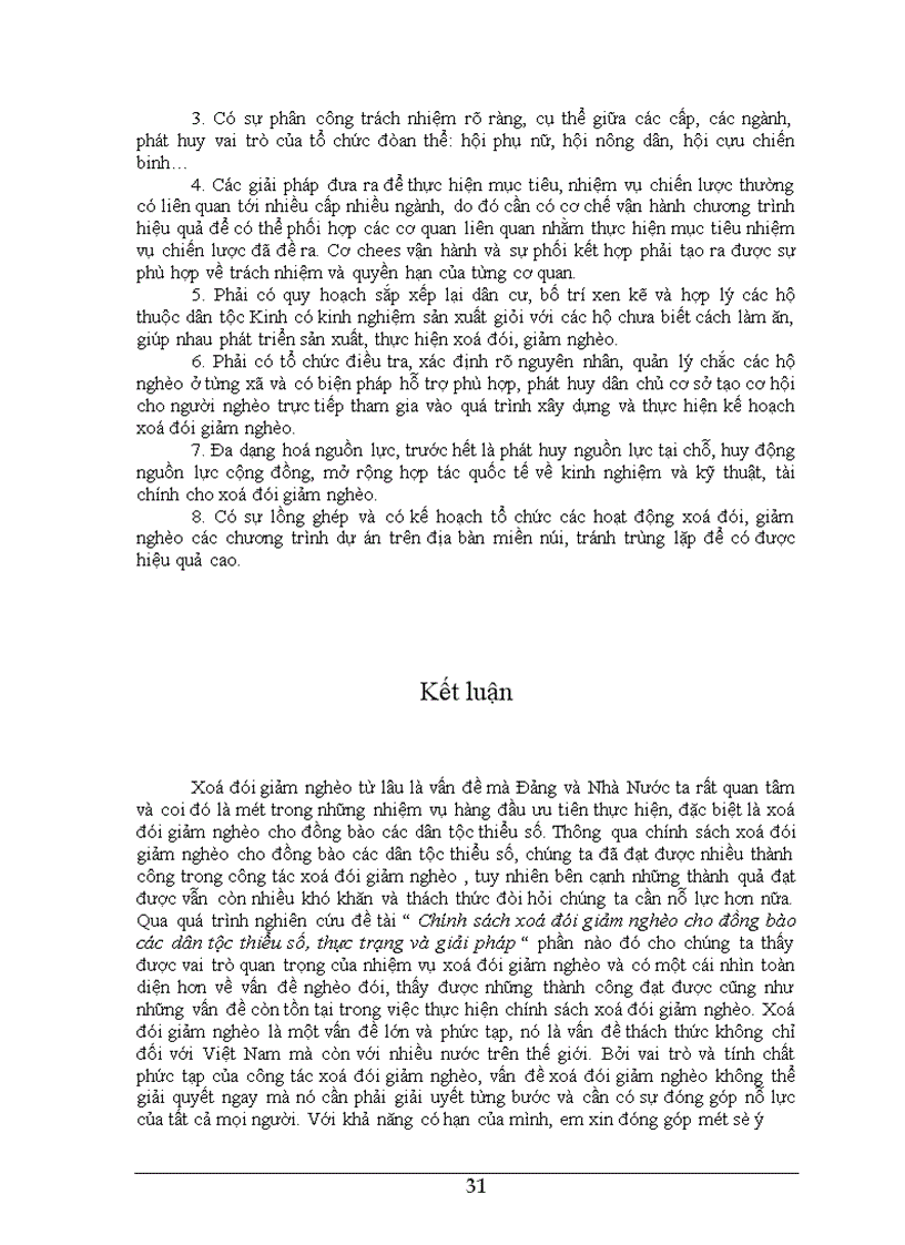 image for page Chính sách xoá đói giảm nghèo cho đồng bào các dân tộc thiểu số, thực trạng và giải pháp