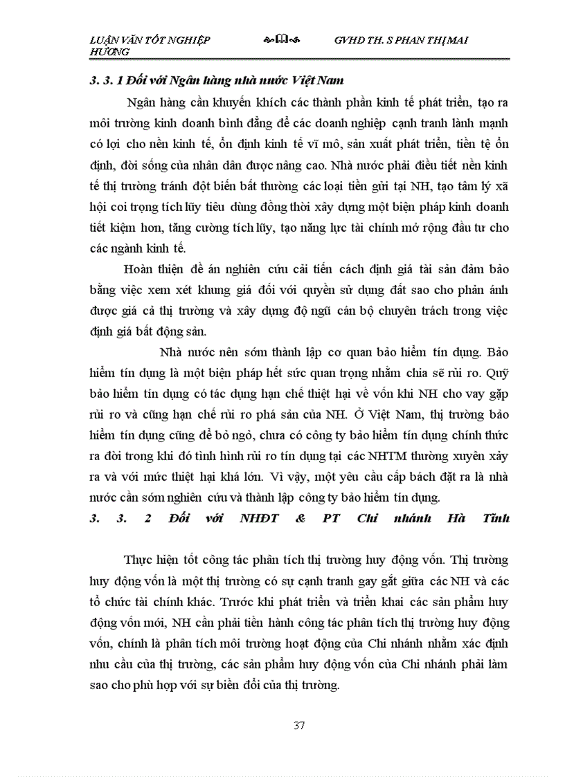 image for page Một số giải pháp nhằm tăng cường khả năng huy động vốn trung và dài hạn tại ngân hàng đầu tư và phát triển Hà Tĩnh
