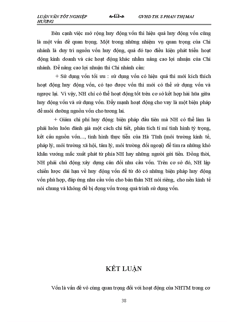 image for page Một số giải pháp nhằm tăng cường khả năng huy động vốn trung và dài hạn tại ngân hàng đầu tư và phát triển Hà Tĩnh