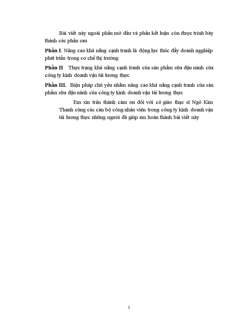 image for page Một số biện pháp nhằm nâng cao khả năng cạnh tranh của sản phẩm sữa đậu nành của công ty kinh doanh vận tải lương thực