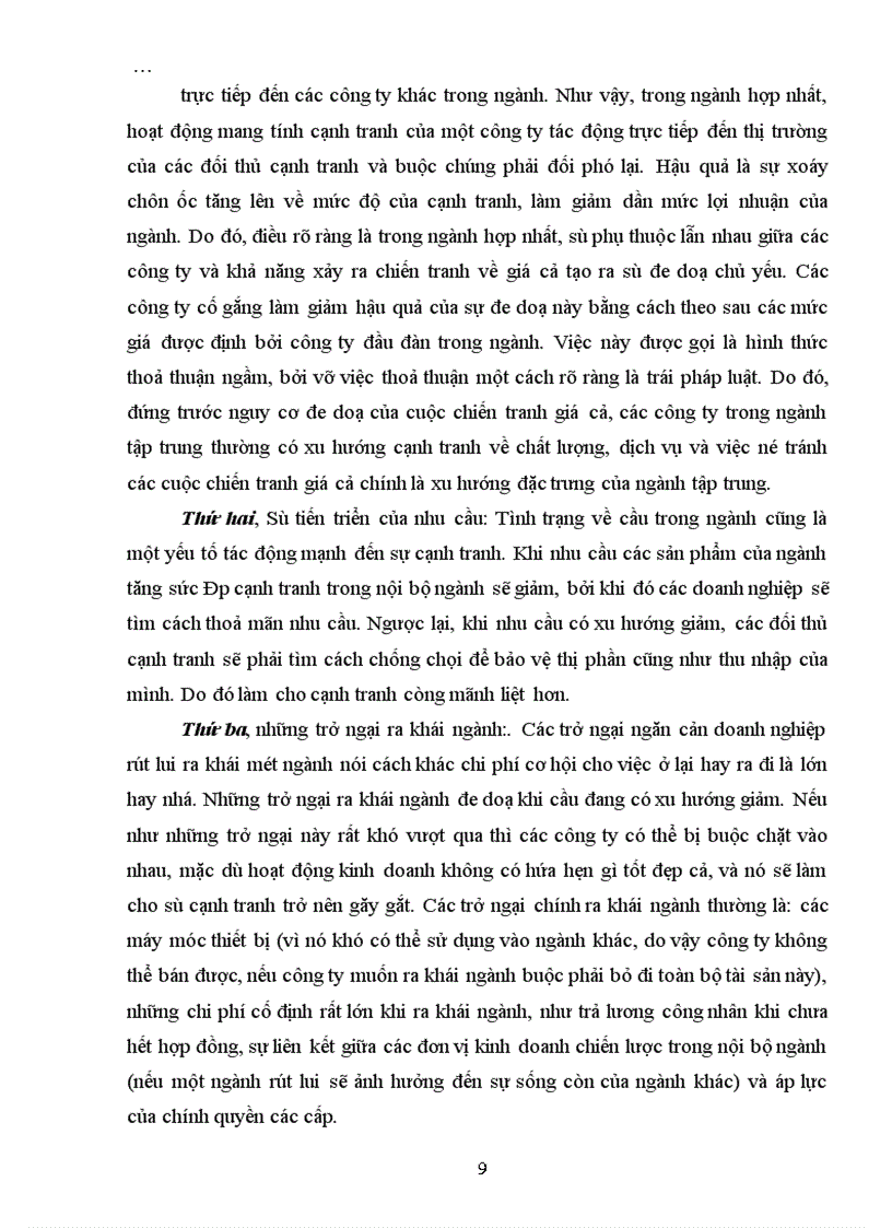 image for page Giải pháp nâng cao khả năng cạnh tranh thép xây dựng của Tổng công ty thép Việt Nam , giai đoạn 2001-2005
