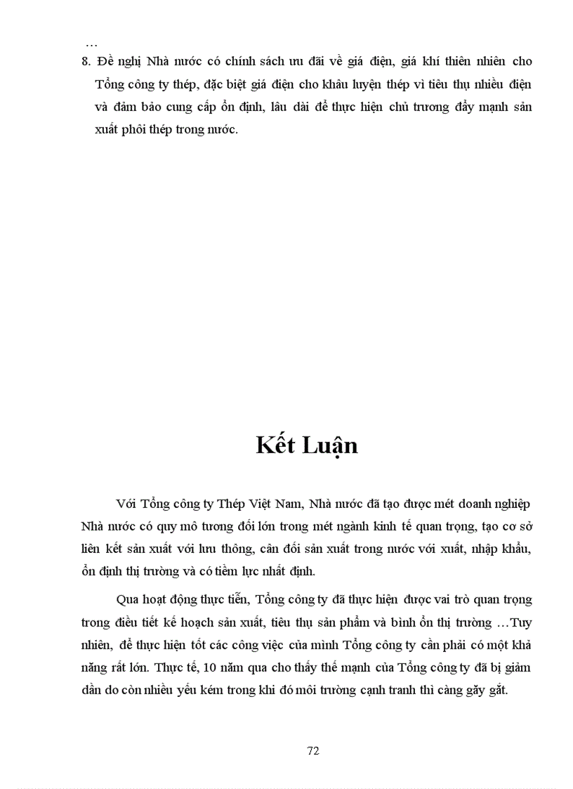 image for page Giải pháp nâng cao khả năng cạnh tranh thép xây dựng của Tổng công ty thép Việt Nam , giai đoạn 2001-2005