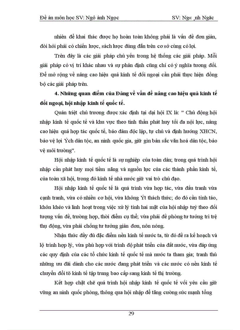 image for page Thực trạng và giải pháp để nâng cao hiệu quả kinh tế đối ngoại ở Việt Nam từ nay đến năm 2020.