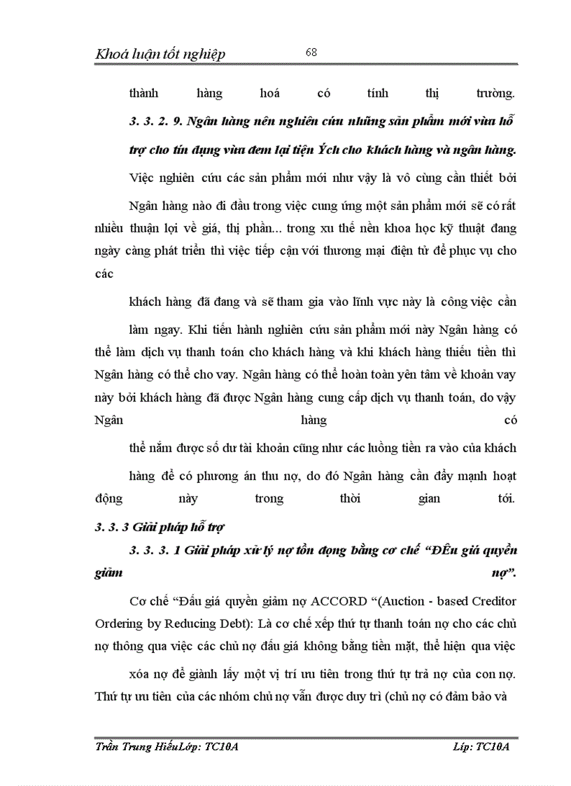 image for page Xử lý nợ xấu tại Chi nhánh Ngân hàng Công thương Hai Bà Trưng - Hà Nội. Thực trạng và giải pháp