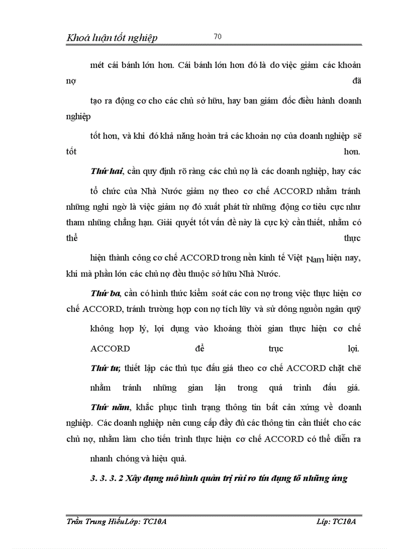 image for page Xử lý nợ xấu tại Chi nhánh Ngân hàng Công thương Hai Bà Trưng - Hà Nội. Thực trạng và giải pháp