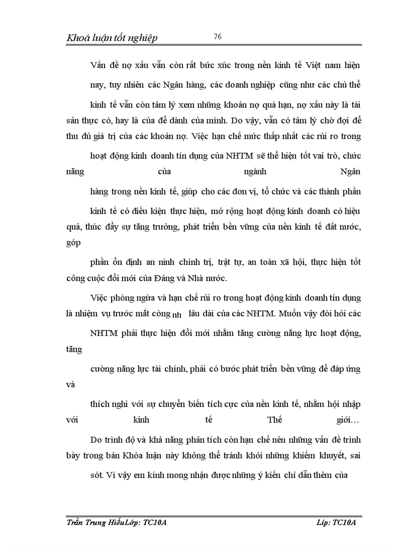 image for page Xử lý nợ xấu tại Chi nhánh Ngân hàng Công thương Hai Bà Trưng - Hà Nội. Thực trạng và giải pháp