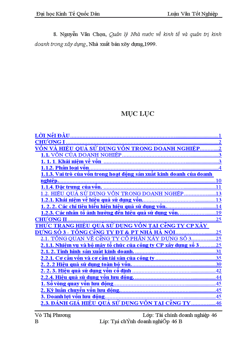 image for page Nâng cao hiệu quả sử dụng vốn tại Công ty Cổ phần xây dựng số 3 - Tổng công ty Đầu tư và phát triển nhà Hà Nội