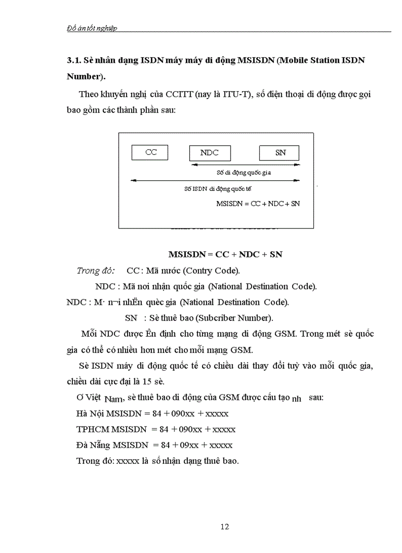 image for page Đồ án tốt nghiệp: Thông tin di động GSM