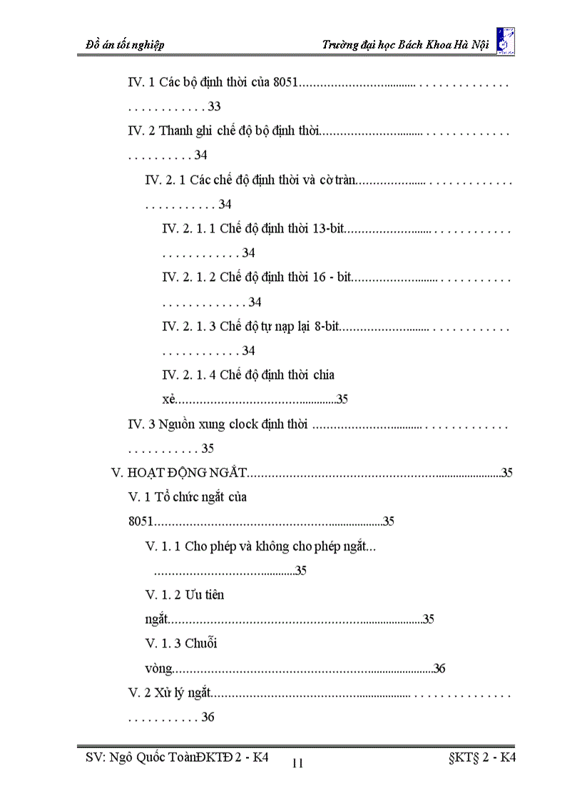 image for page Thiết kế mạch thí nghiệm dùng Vi điều khiển 80C51 phối ghép với thiết bị ngoại vi : LCD, ADC0809, RTC DS12887 và bàn phím số HEX.