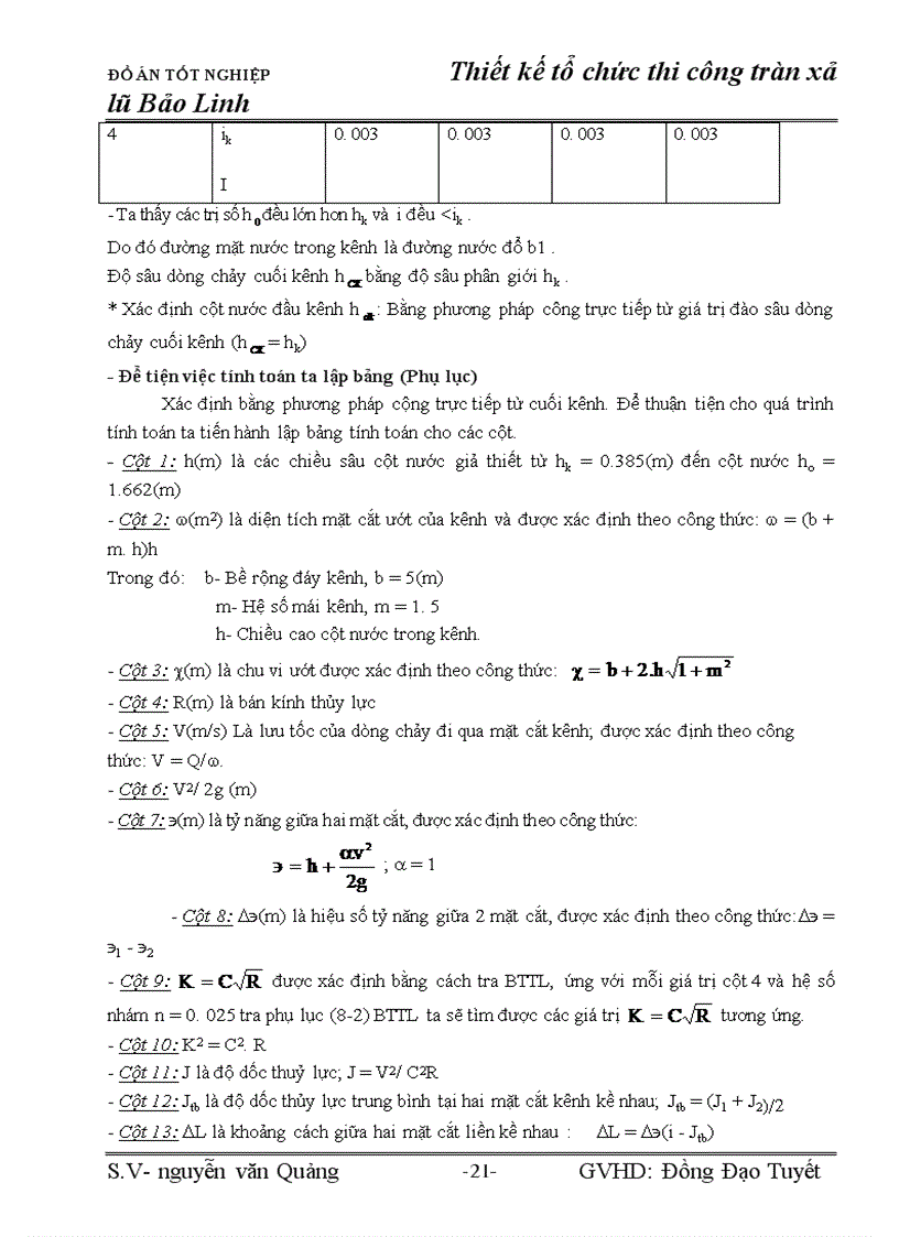 image for page Đồ án tốt nghiệp : Thiết kế tổ chức thi công tràn xả lũ Bảo Linh