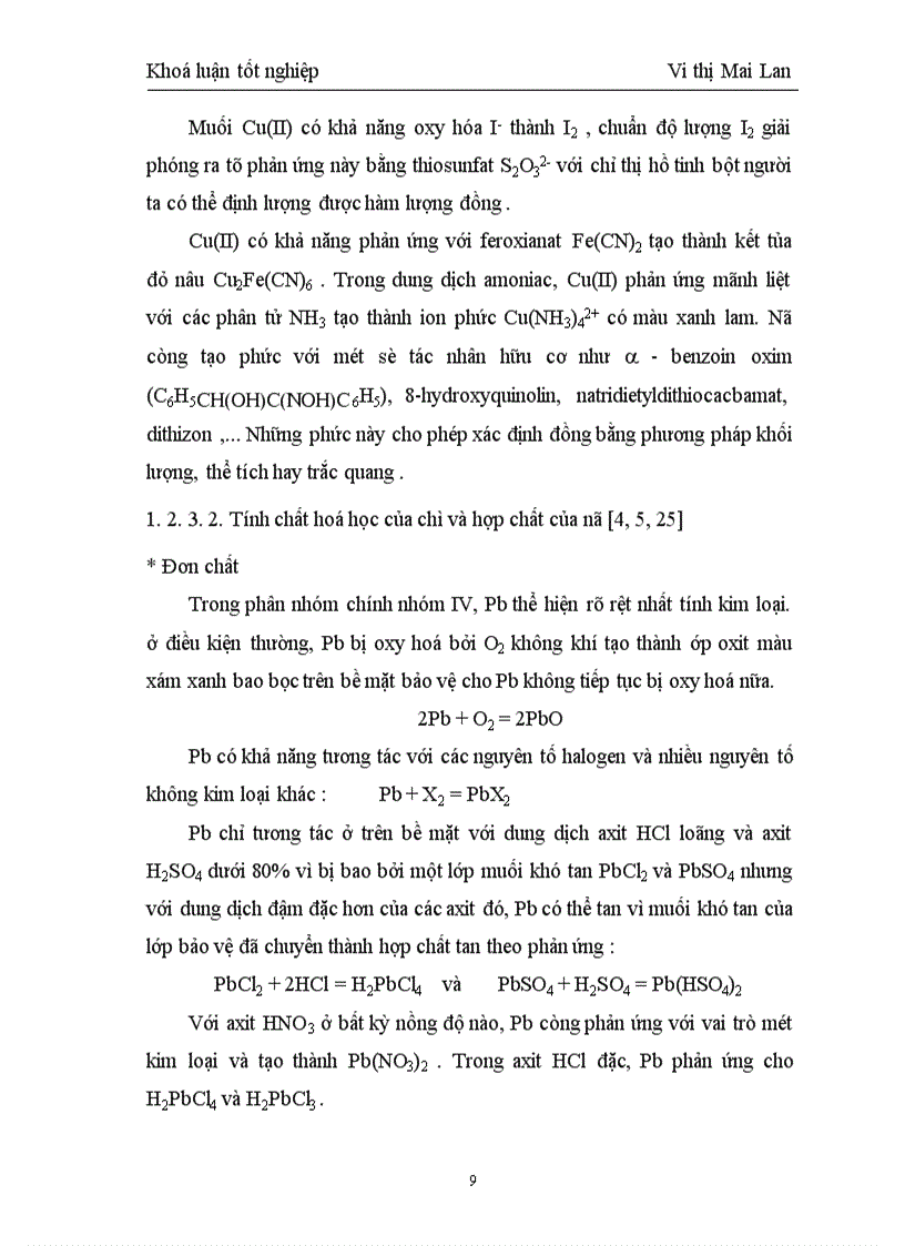 image for page Nghiên cứu ứng dụng phép đo phổ F-AAS phân tích lượng vết Cu, Pb trong tỏi tươi và các chế phẩm từ tỏi