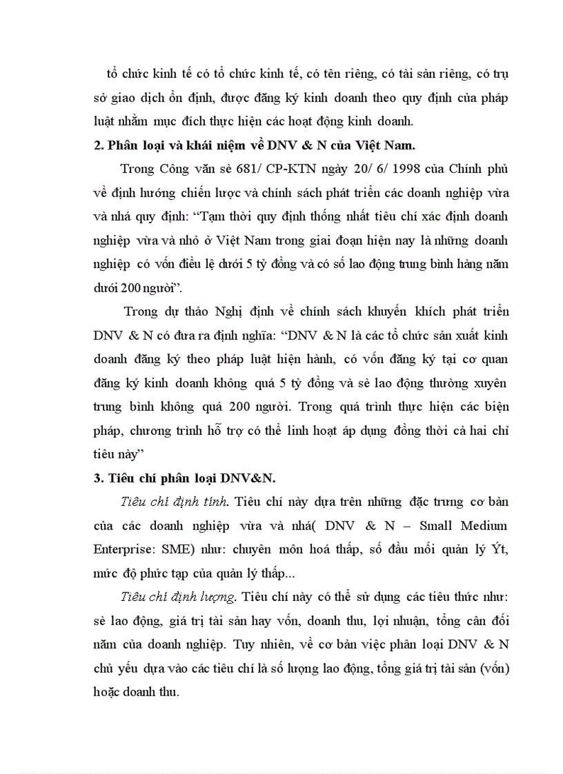 image for page Một số định hướng về chính sách nhằm phát triển DNV&N ở Việt Nam giai đoạn 2001- 2010
