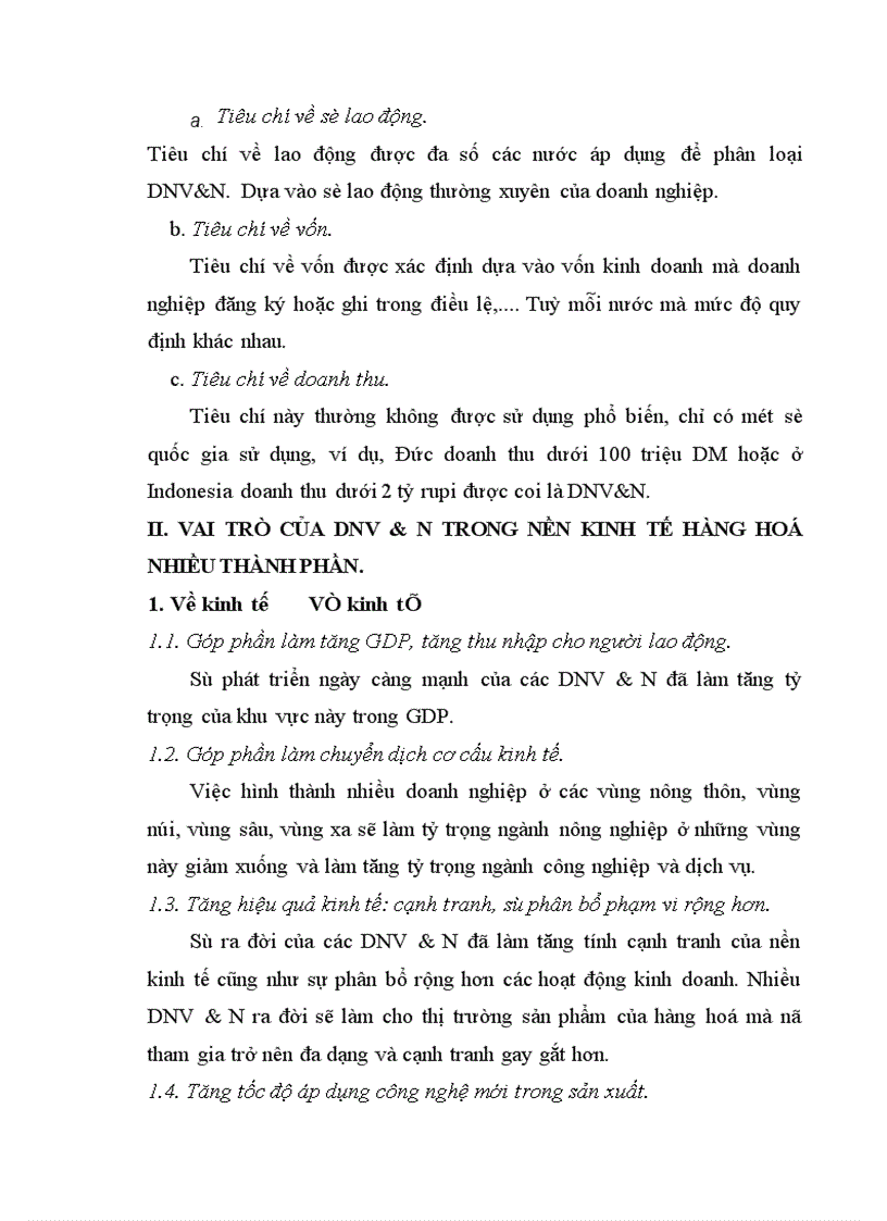 image for page Một số định hướng về chính sách nhằm phát triển DNV&N ở Việt Nam giai đoạn 2001- 2010