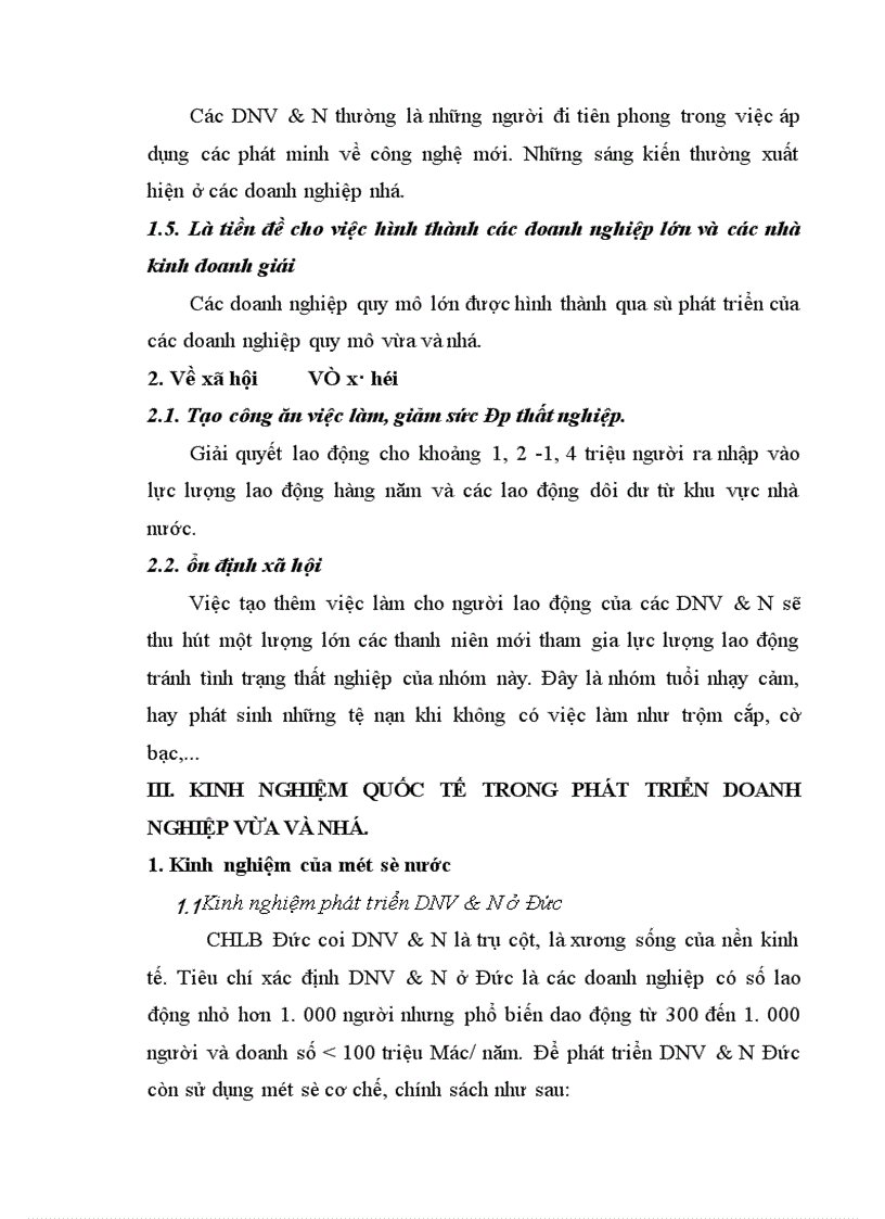 image for page Một số định hướng về chính sách nhằm phát triển DNV&N ở Việt Nam giai đoạn 2001- 2010