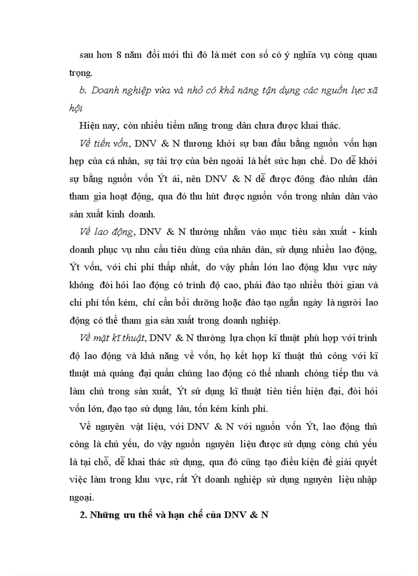 image for page Một số định hướng về chính sách nhằm phát triển DNV&N ở Việt Nam giai đoạn 2001- 2010