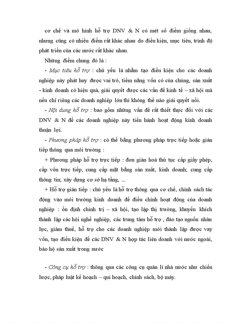 image for page Một số định hướng về chính sách nhằm phát triển DNV&N ở Việt Nam giai đoạn 2001- 2010