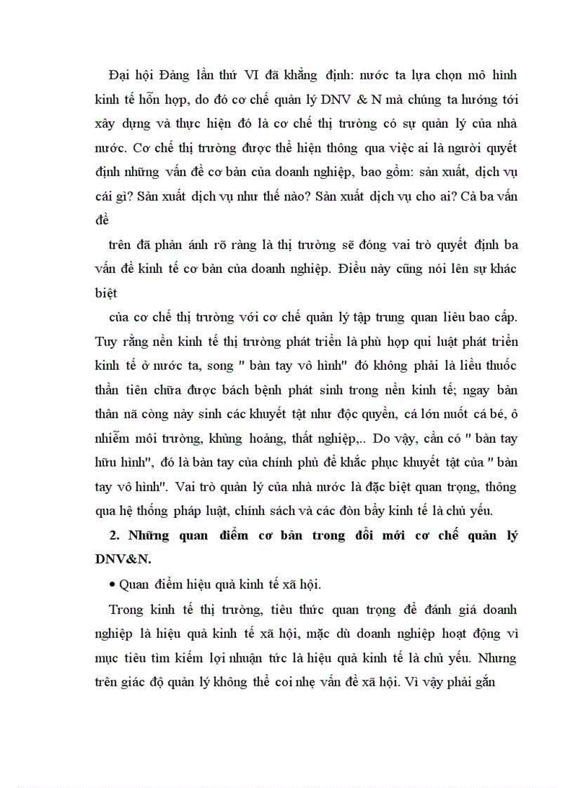 image for page Một số định hướng về chính sách nhằm phát triển DNV&N ở Việt Nam giai đoạn 2001- 2010
