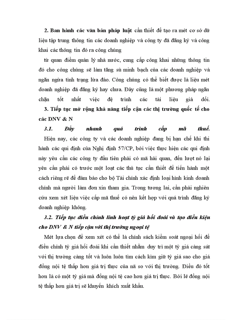 image for page Một số định hướng về chính sách nhằm phát triển DNV&N ở Việt Nam giai đoạn 2001- 2010