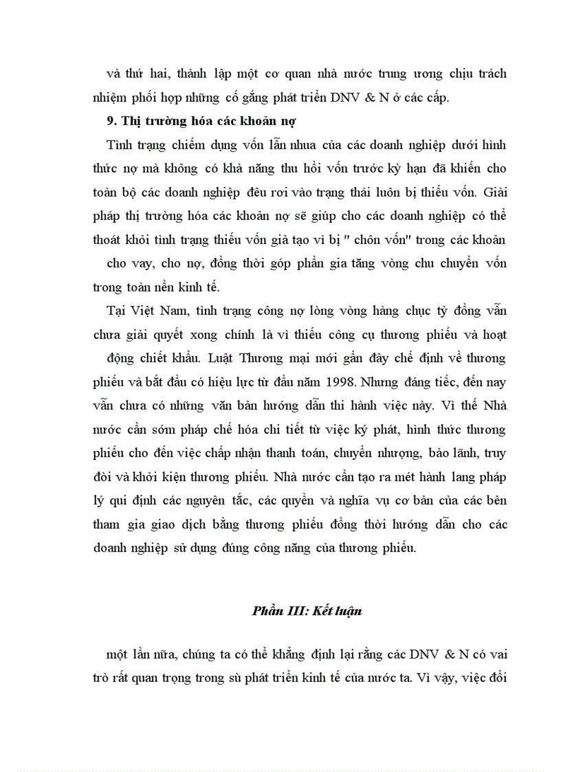 image for page Một số định hướng về chính sách nhằm phát triển DNV&N ở Việt Nam giai đoạn 2001- 2010
