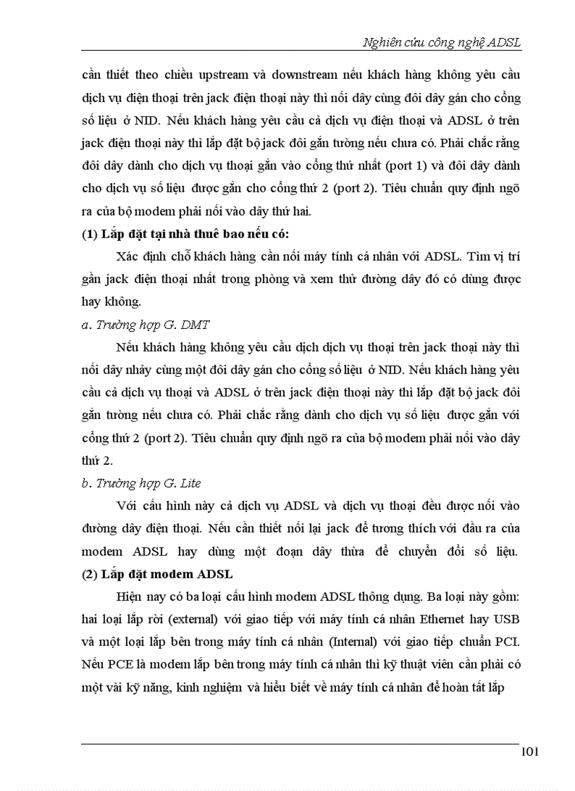 image for page Nghiên cứu công nghệ ADSL