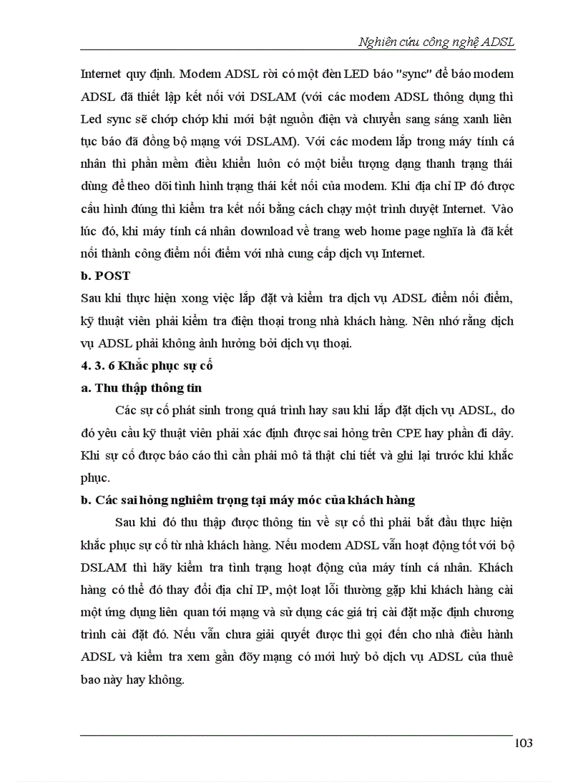 image for page Nghiên cứu công nghệ ADSL
