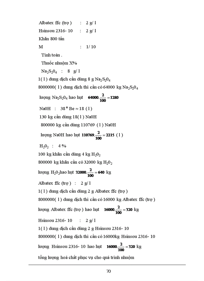 image for page Báo cáo dây chuyền nhuộm khăn chùi trân bằng thuốc nhuộm hoạt tính hoàn nguyên trên thiết bị máy nhuộm cao áp hai họng KDD của Trung Quốc