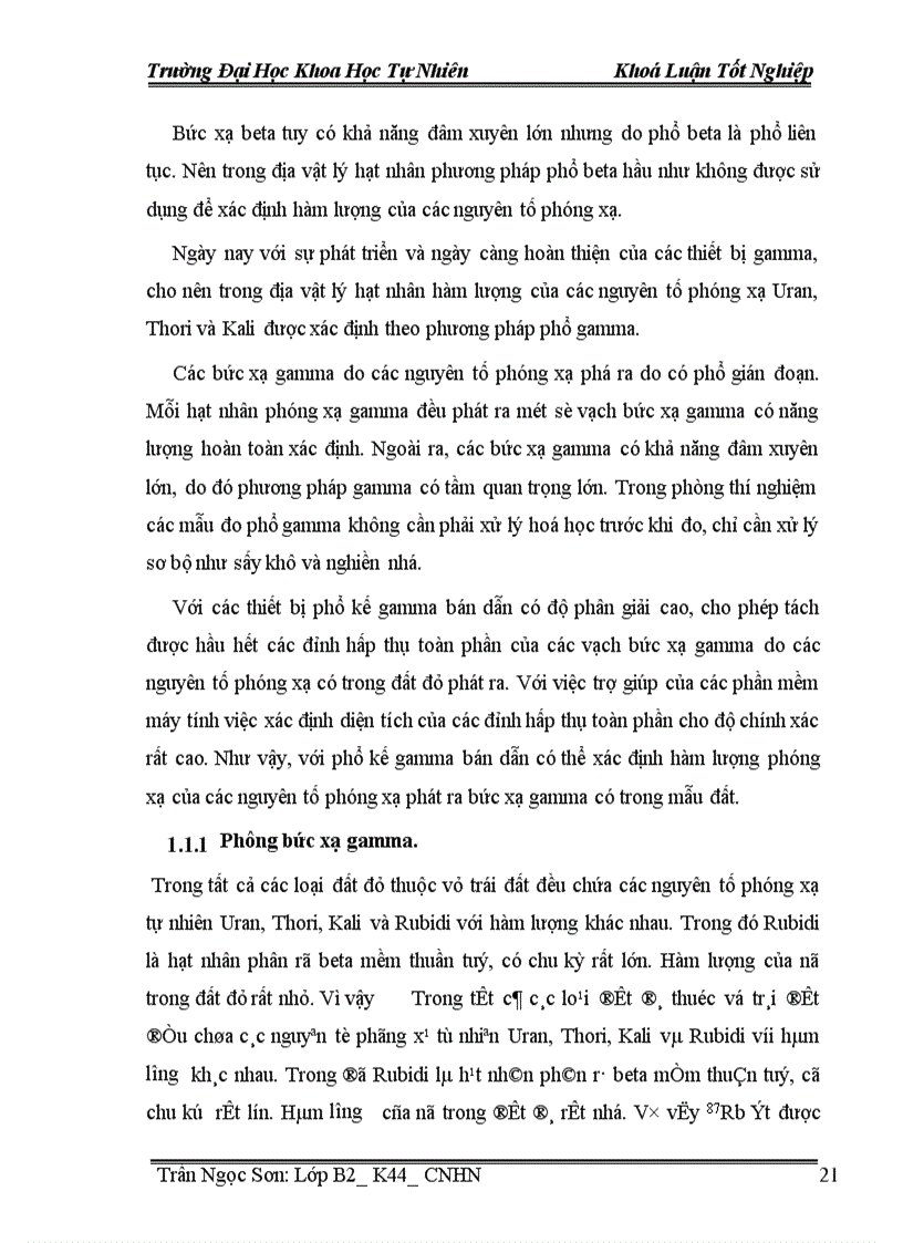 image for page Các nguyên tố phóng xạ và ảnh hưởng của bức xạ gamma trong tự nhiên