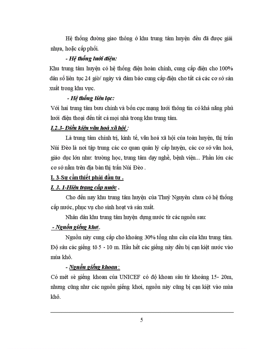 image for page Đầu tư xây dựng công trình cấp thoát nước ở thị trấn Núi Đèo, huyện Thuỷ Nguyện, Hải Phòng