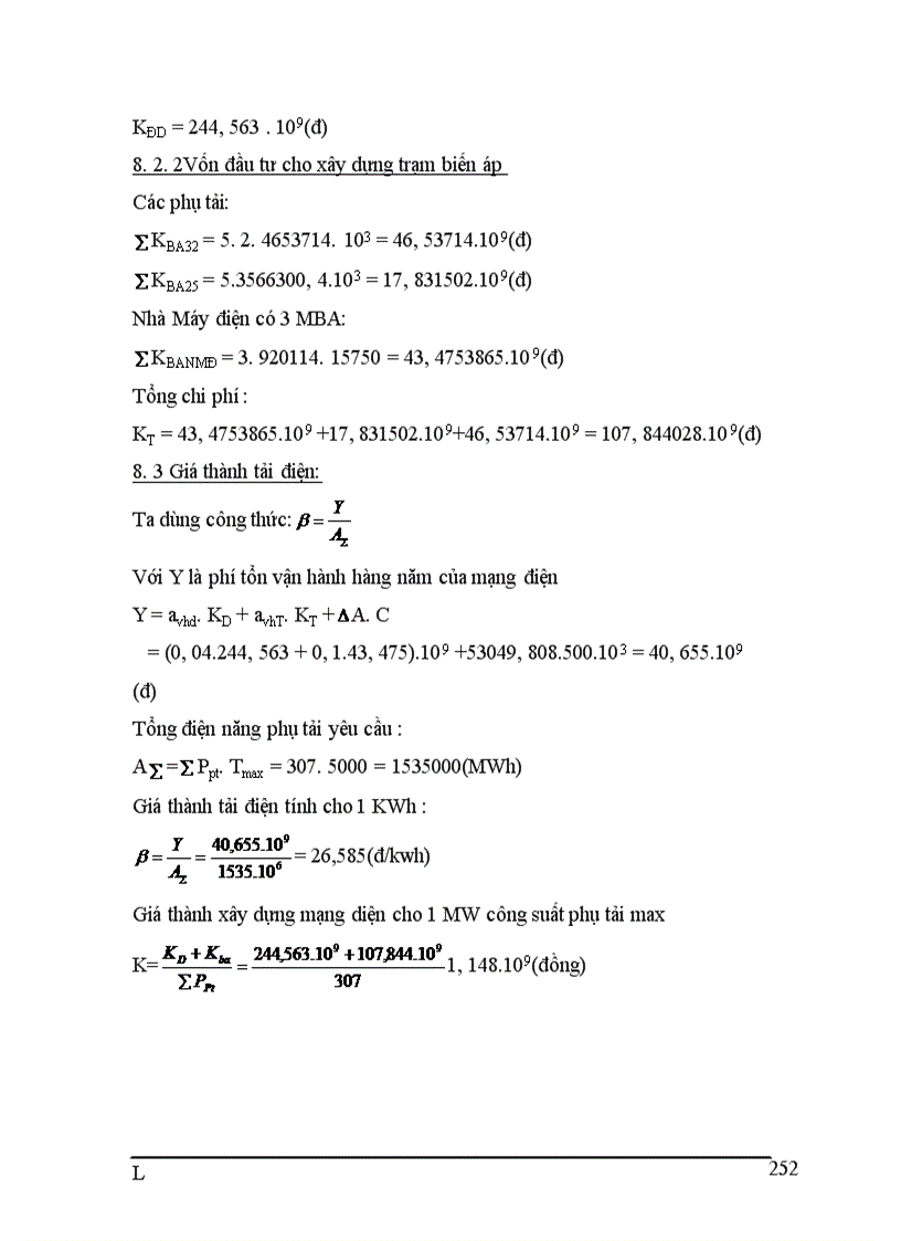 image for page Cân bằng công suất tác dụng và công suất phản kháng