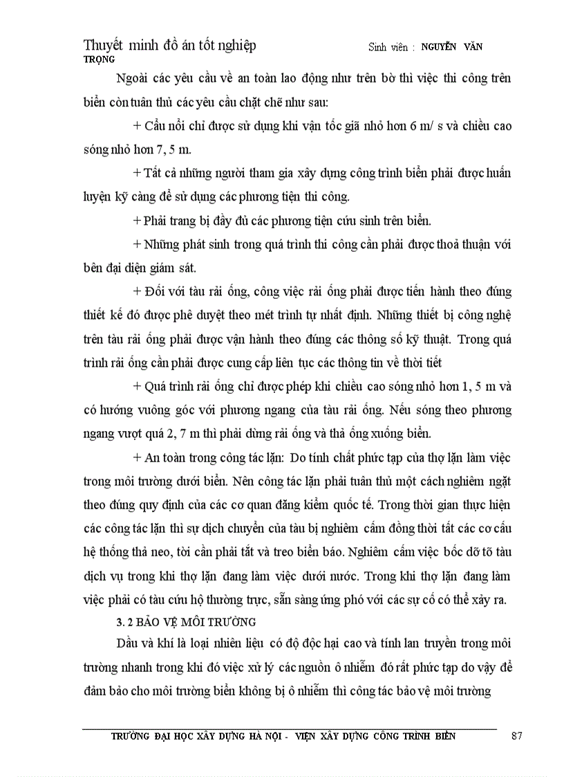 image for page Thiết kế dự án hệ thống thu gom dầu khí mỏ Bạch Hổ