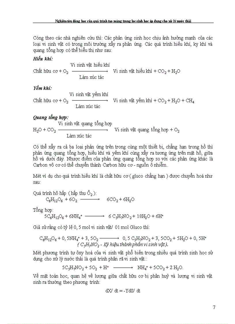 image for page Xử lý nước thải bằng phương pháp lọc sinh học - hoá học