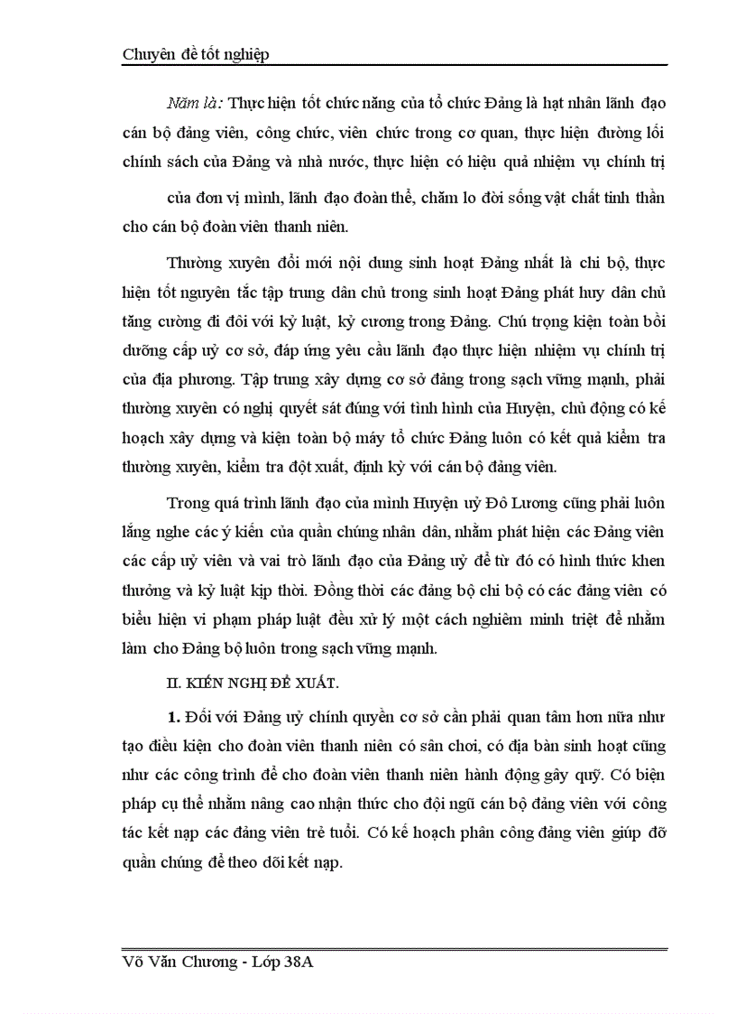 image for page Đoàn thanh niên Huyện Đô Lương - Tỉnh Nghệ An với công tác tham gia xây dựng Đảng