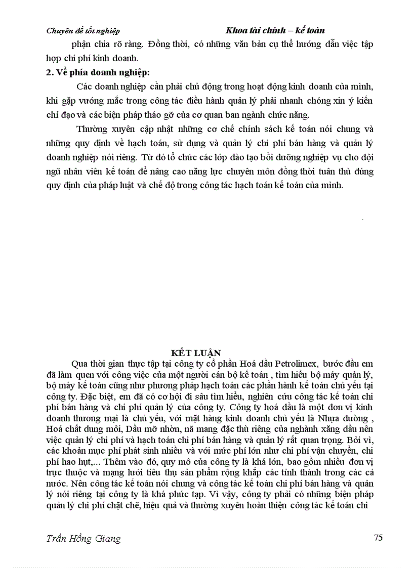 image for page Một số giải pháp hoàn thiện kế toán chi phí bán hàng và chi phí quản lý doanh nghiệp tại Tổng công ty cổ phần hoá dầu Petrolimex