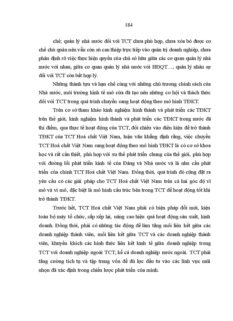 image for page Đổi mới tổ chức, quản lý Tổng công ty Hoá chất Việt Nam theo mô hình Tập đoàn kinh tế