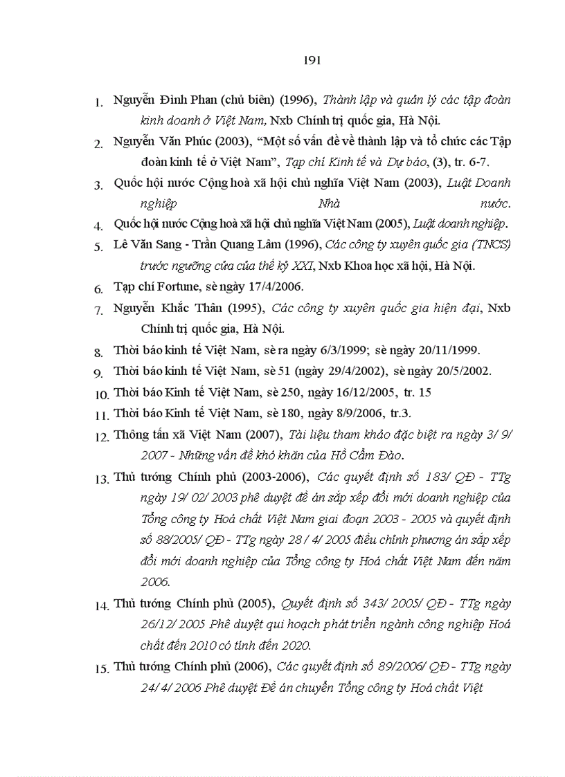 image for page Đổi mới tổ chức, quản lý Tổng công ty Hoá chất Việt Nam theo mô hình Tập đoàn kinh tế